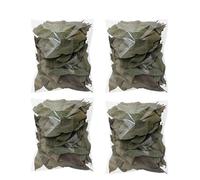 200 Pieces Dry Longan Leaf Litter, Turtle Liveliness Turtle Habitat Bedding, Natural Isopods, Terrarium Bedding For Geckos Frogs Snakes Shrimp Tortoises Lizards Small Animal (4 Bag)