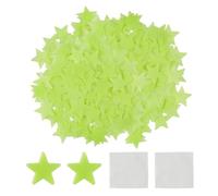 200 Pieces Fluorescent Stars, Luminous Stickers in The Dark, Plastic Stars for Children's Rooms, Car Stickers