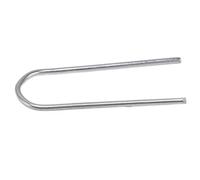 200 Pieces High Temperature Nichrome Wire Jump Rings, U Shaped Pins for Crafts, U Pins Crafts Suitable for Lovers DIY Pendant Ceramic