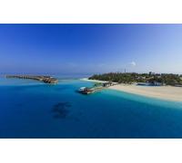 200 Pieces Jigsaw Puzzle For Adults Age 14 Years Up The Maldives Paradise Island Sea Bungalow On Stilts 35x25CM