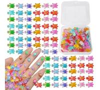 200 Pieces Mini Luminous Resin Tortoise Mini Figurine Luminous Turtle Sea Creatures for Miniature Landscape Decoration Phone Case Office Garden and Aquarium