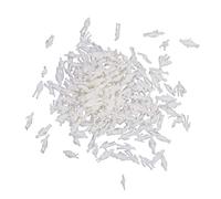 200 Pieces Mini White People Ornament Craft Tags DIY Craft 1:300