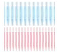 200 Pieces of Plastic Toothpicks, Tooth Picks, Oral Cleaning Sticks, Dental Care Tools, Suitable for Home and Hotel Etc.