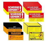 200 pieces parked parked parked wrong parker cards you park card for ticking on for violation bad parking information notices balls fun for the windscreen