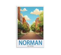 200 Pieces Puzzle for Adults Norman Oklahoma 200 Piece Jigsaw Puzzle For Adults - Challenging Puzzle Perfect for Game Nights 35x25cm