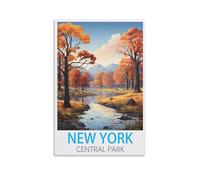 200 Pieces Puzzles for Adults Children,New York Central Park,puzzles for adults, family puzzle game birthday gifts 35x25cm