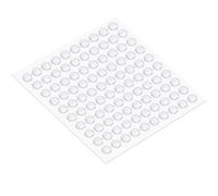 200 Pieces Soft Close Dampers, Bumpers 9 mm Diameter x 3 mm Cupboard Door Stoppers Sticky Rubber Feet Bumper Pads Noise Reducer for Furniture, Kitchen Cabinet, Sliding Door Stoppers