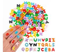 200 Pieces Tiny Letter for Crafts Dollhouse Miniatures Resin Mini Things Decor for Fairy Garden Micro Landscaping Decoration