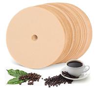 200 Pieces Unbleached Percolator Coffee Filters for Bozeman Percolator, 3.75In Disposable Coffee Filter Paper Suitable for Camping Home Office Coffee Shops Use (Brown)