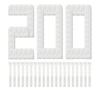 200 Pieces Universal High Density Thickened Tap Filter Bag | Faucet Water Filters for Kitchen, Bathroom, Home, Daily Drinking, Cooking, Cleaning