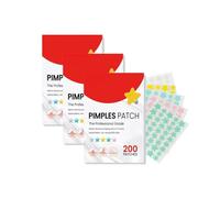 200 Pimple Patches Patches,Waterproof Invisible Stars for Grains Acne Patches with Tea Tree Oil and Salicylic Acid Day and Night,Effectively Smooth Acne Skin Repair