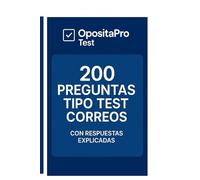 200 Preguntas Tipo Test - Correos 2025