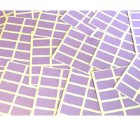 200 Purple Stickers - Sticky Coloured Self Adhesive Labels for Colour Coding