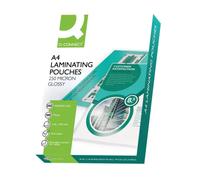 200 Q-Connect 2x250 Micron Heavy Duty Laminating Pouches (2 Pack of 100) KF11341