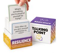 200 Resilience Conversation Starter Cards for Family, Therapy & Counselors | Coping-skills game for grief & connection; expert-written; teens, kids, families, adults, support groups; Talking Point Cards