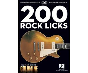 200 Rock Licks - Guitar Licks Goldmine