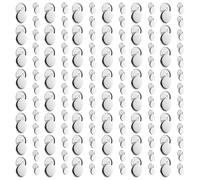 200 Sets Metal Button Badge Parts 32mm DIY Iron Pinback Set