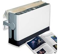 200-Sheet Electric Thermal Binding Machine, Fast Heat Hot Melt Book Binder with Cooling Slot for A4 A5 A6 Documents