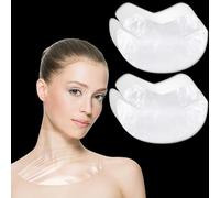 200-Sheet Neck Wrinkle Mask - Plastic-Wrapped Cling Film Patches for Locking in Moisture - DIY Skin Care Neck Tightening, Moisturizing & Firming Mask