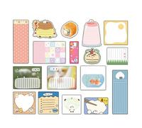 200 Sheets Aesthetic Note Paper Novelty Notepads for Memos Notes Thoughts Note Scrapbooking Background Decoration Paper Smooth Writing Notepads
