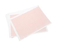 200 Sheets Graph Paper Sheets 9.8x7 in A4 Pad Red Printed