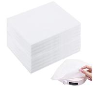 200 Sheets Nail Dust Collector Filter Paper, Nail Dust Collector Sheets, Disposable Nail Dust Filters for Nail Salon Vacuum Machine