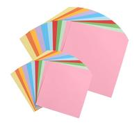 200 Sheets Origami Paper 20cm x 20cm, 15cm x 15cm, Coloured Paper for Kids Craft Card Colour Paper for Craft Paper Craft Colour Card (Centimeters, 20x20 + 15x15)