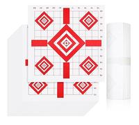 200 Sheets Paper Shooting Targets 12 x 12 Inch Sight in Paper Targets Rifle Targets for Range Shooting Shooters for Gun Pistol Rifle Practice
