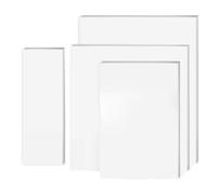 200 Sheets Transparent Sticky Notes 4 Sizes Waterproof Self-Adhesive Clear Sticky Notes Removable No Residue See Through Notes Pads for Office Home School Meetings Writing