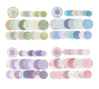 200 Sheets Vintage Scrapbook Paper Kit, Multiple Sizes Junk Journal Supplies for Scrapbooking, Card Making, DIY Collage Art, Gift Wrapping (Style G)