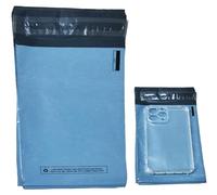 200 Small Grey Parcel Postage Bags (4.5 x 7 Inches) - Plastic Self Seal Mailing & Shipping Bag for Postal Package, Packaging & Delivery