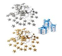 200 Star Accessories Stickers, Gold and Silver Star Stickers, Christmas Decoration Gifts, DIY Costumes, Bags, Headwear Accessories, Wedding, Holiday, Party Decorations