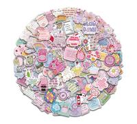 200 Stickers for Adults, Positive Affirmation Gifts, Motivational Stickers, Vinyl Stickers Set, for Laptop, Journal, Water Bottle, Phone, Scrapbooking, Kpop Aesthetic (Colorful, 5-6cm)
