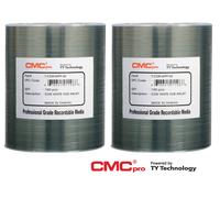 200 Taiyo Yuden JVC CMC PRO PRINTABLE Blank CD-R 48x 52X 80min CD discs 52032