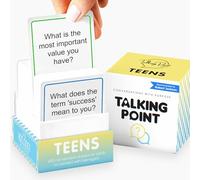 200 Teens Conversation Cards for Ages 12+, Easy Therapy Games & Questions