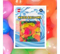 200 Water Balloons for Summer Water Fights - Outdoor Paddling Pool Water Bombs
