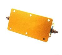 200 Watt Power Resistor Aluminum 1 Ohm 2 Ohm 4 Ohm 8 Ohm 8R Metal Resistor with Screw Holes for Use in Stage Audio and Power Supply Equipment (10 Ohm 10R)