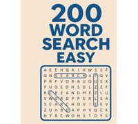 200 Word Search Easy Level: Fun and Relaxing Word Search Puzzles for Beginners, Seniors, and Kids Large Print Activity Book Bundle