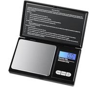 200 x 0.01g Pocket scale- Portable Digital Scale with Back-lit LCD Display, Elite digital pocket Mini scales 200g, Mini DIGITAL Weighing Scales,Digital Kitchen SCALE,Portable Pocket scales