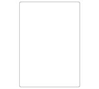 200 x 1 Label per Sheet A4 White Self Adhesive Address Shipping Mailing Labels, Sticky Back Printing Sticker, Laser/Inkjet Printers and Copier Size 210x297mm,