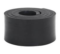 (200 x 10 x 1 cm) vidaXL Rubber Edge for Snow Plow Replacement Snow Plow Cutting Edge Black