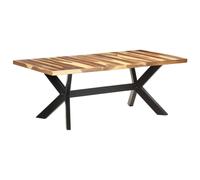 (200 x 100 x 75 cm) vidaXL Dining Table Kitchen Dining Room Table Solid Wood with Honey Finish