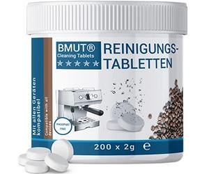200 x 2 g Cleaning Tablets for Fully Automatic Coffee Machines, Capsule Machines & Coffee Machines - Highly Effective Cleaning Tablets for All Manufacturers