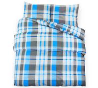 (200 x 200 cm + 80 x 80 cm) vidaXL 1/2x Duvet Cover Set Cotton Duvet Slipcover Sheet Multi Colours/Sizes