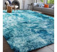 (200 x 290 cm (6ft 7in x 9ft 3in), Teal) Thick Large Shaggy Rugs for Living Room Nonslip Area Rug Soft Fluffy Bedroom Carpets