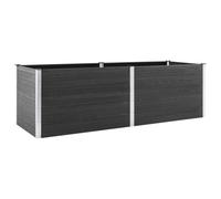 vidaXL Garden Raised Bed 200x50x91 cm WPC Grey