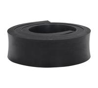 (200 x 8 x 2 cm) vidaXL Rubber Edge for Snow Plow Replacement Snow Plow Cutting Edge Black