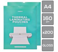 Q-Connect A3 Laminating Pouches 160 Micron Gloss Pk 100 - KF04122