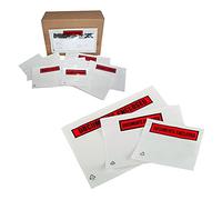 200 x A7 Self Adhesive Postal Packaging Shipping Printed Documents Enclosed Wallets