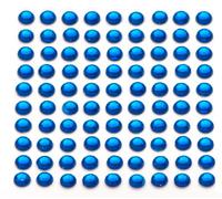 200 x Blue Self Adhesive Diamante Stick On Rhinestone Gems 5mm